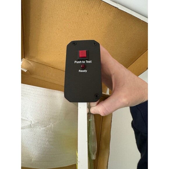 Utopia Lighting Exit And Emergency Lighting Edge Lite LED EXIT Sign With Box NOB - Picture 6 of 11